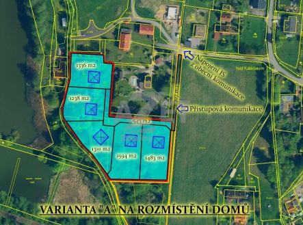 Varianta A.jpg | Prodej - pozemek pro bydlení, 7 555 m²