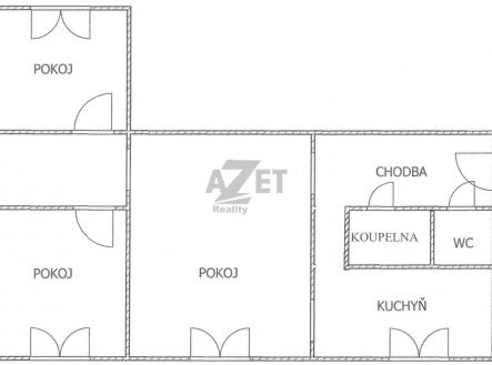 Tlapákova 3+1.jpeg | Prodej bytu, 3+1, 73 m²