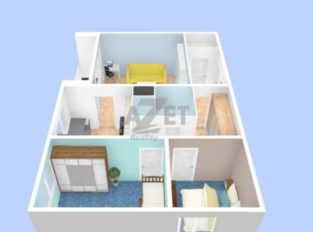 Plan3D #1235788 29-04-2026 14.43.jpeg | Prodej bytu, 3+1, 66 m²
