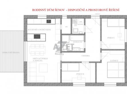 Půdorys Na Šimšce.jpg | Prodej - dům/vila, 110 m²