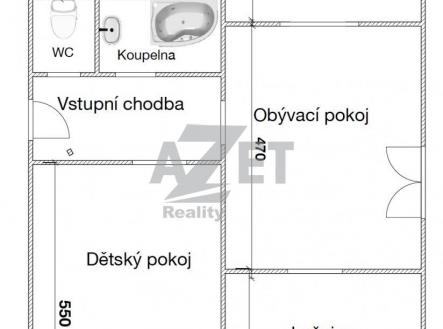 Frýdlantská 4+1 2D.jpg | Prodej bytu, 4+1, 73 m²
