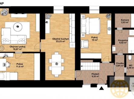 6770-Chrastice1np.jpg | Prodej - dům/vila, 220 m²