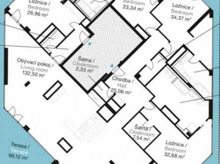 Prodej bytu, 6+kk, 444 m²