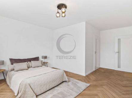 3+kk - Praha 6, Dejvice - hlavní ložnice | Prodej bytu, 3+kk, 81 m²