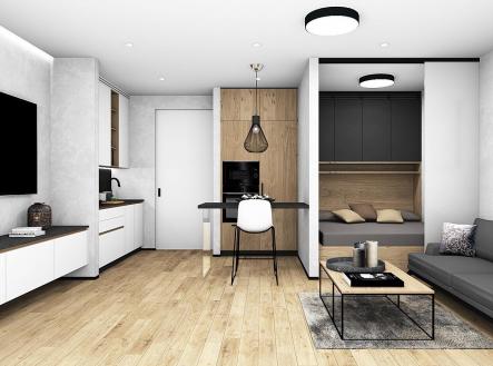 KK+OP_1.jpg | Pronájem bytu, 1+kk, 37 m²