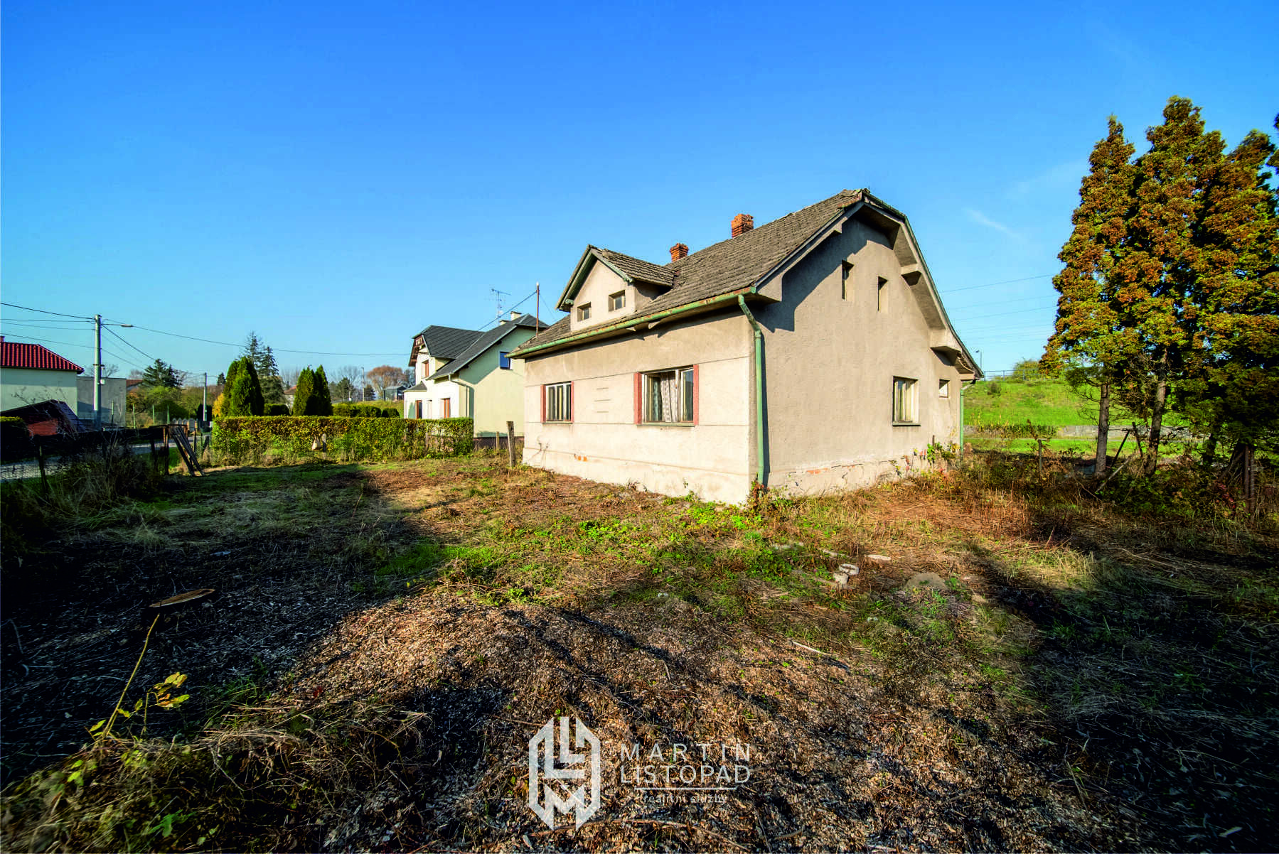 Prodej RD s pozemkem 2.092 m2 v obci Bělotín