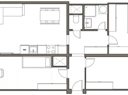 Prodej bytu, 4+kk, 76 m²