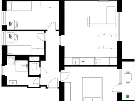 Prodej bytu, 4+kk, 70 m²