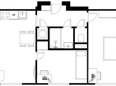 Prodej bytu, 3+kk, 54 m²
