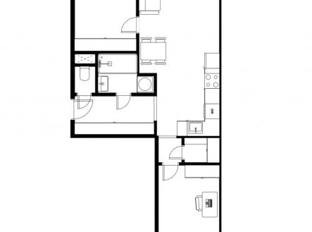 Prodej bytu, 3+kk, 65 m²