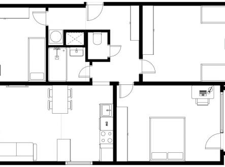 Prodej bytu, 4+kk, 83 m²