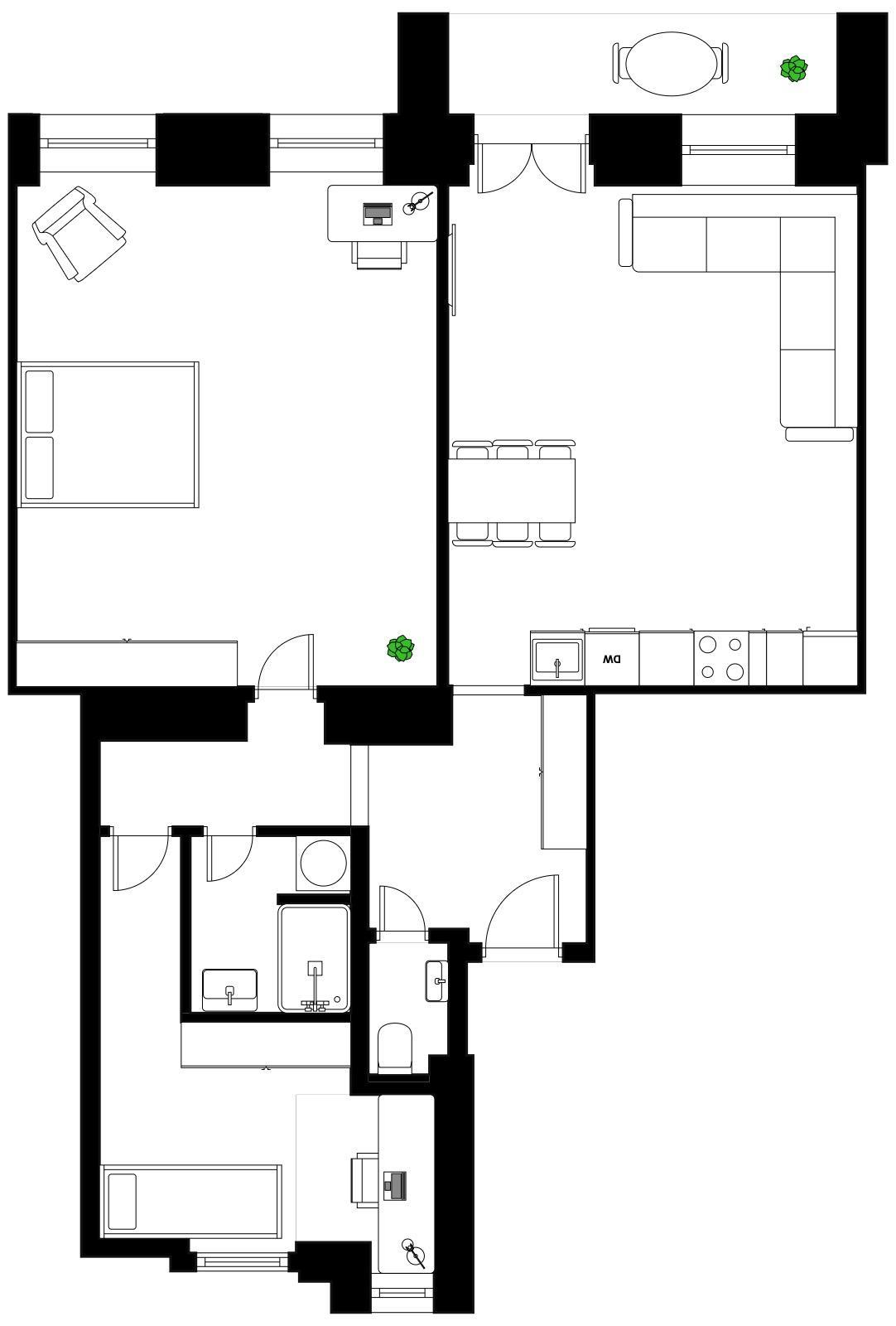 Prodej byt 3 + kk, 85㎡|Hlavní město Praha, Praha, Praha 5, Smíchov, Hořejší nábřeží 767/31, 15000