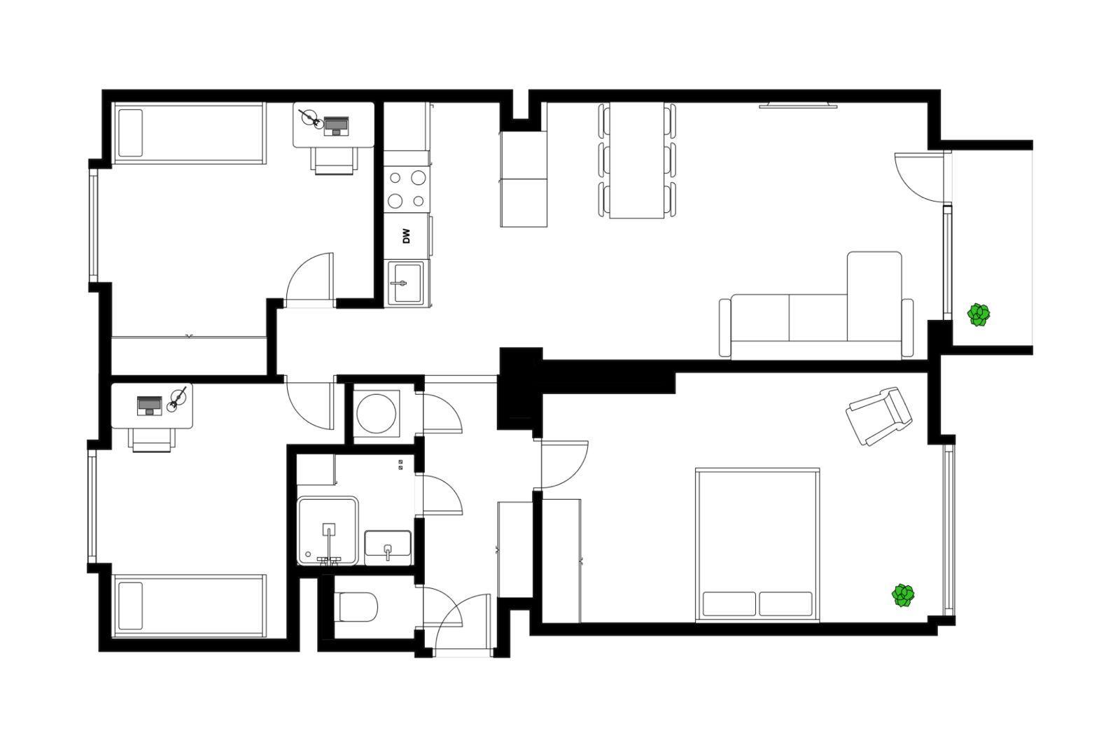 Prodej byt 4 + kk, 75㎡|Hlavní město Praha, Praha, Praha 3, Žižkov, Pod lipami 2511/64, 13000