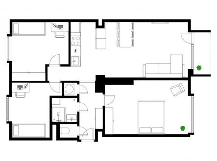 Prodej bytu, 4+kk, 75 m²