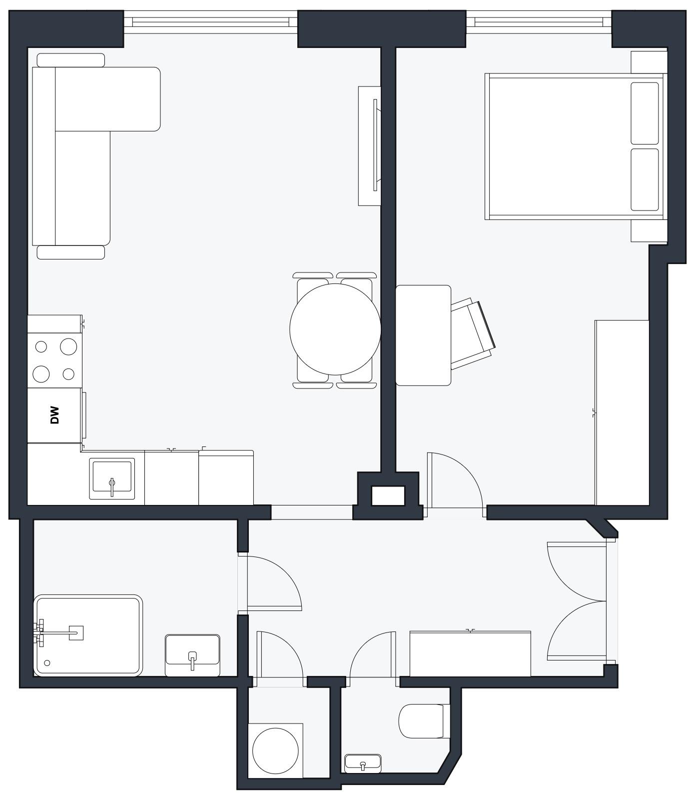 Pronájem byt 2 + kk, 47㎡|Hlavní město Praha, Praha, Praha 3, Žižkov, Žerotínova 1663/59, 13000