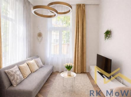 svetly-obyvaci-pokoj-s-modernim-nabytkem.png | Pronájem bytu, 2+kk, 38 m²