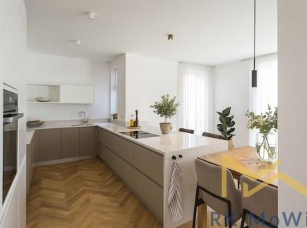 moderni-kuchyn-a-jidelna-s-prirodnim-svetlem.jpg | Pronájem bytu, 6+1, 273 m²