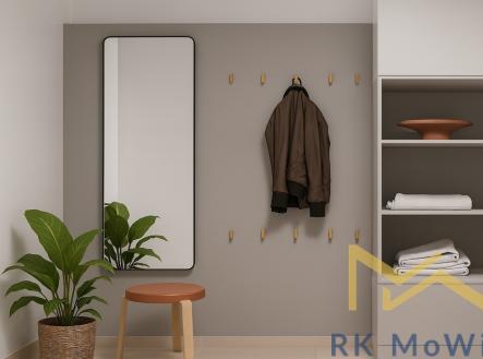 minimalist-vchod-s-modernimi-detaily.jpg | Pronájem bytu, 2+kk, 50 m²