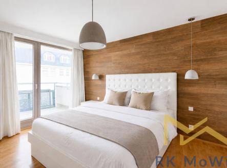 modern-bedroom-with-wooden-accents.png | Pronájem bytu, 4+kk, 116 m²