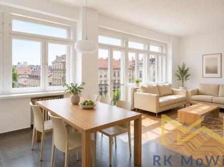 obyvaci-pokoj.png | Pronájem bytu, 3+kk, 98 m²