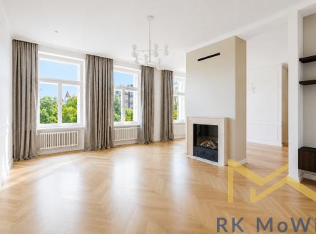 obyvaci-pokoj.png | Pronájem bytu, 4+1, 143 m²