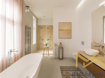 moderni-koupelna-s-prirodnimi-tony.jpg | Pronájem bytu, 3+kk, 138 m²