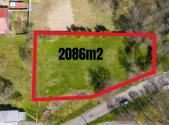 Prodej - pozemek pro bydlení, 2 086 m²