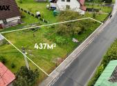 Prodej - pozemek pro bydlení, 437 m²