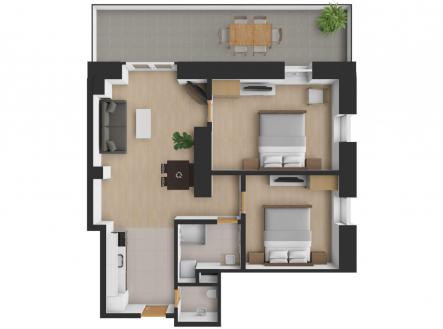 1b.jpg | Prodej bytu, 3+kk, 67 m²