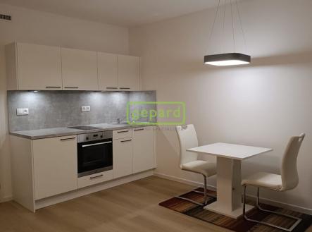 večer kuchyn | Pronájem bytu, 1+kk, 30 m²