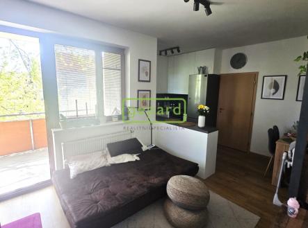 obývací pokoj | Pronájem bytu, 3+kk, 61 m²