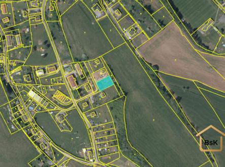 Kat mapa 1 ozn | Prodej - pozemek pro bydlení, 863 m²