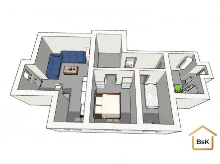 03 | Prodej bytu, 3+kk, 68 m²