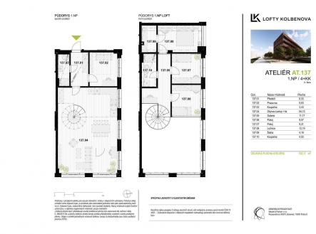 . | Prodej bytu, 4+kk, 131 m²