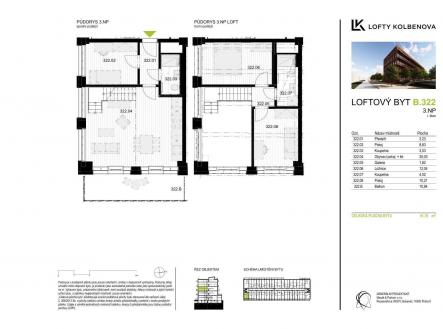 . | Prodej bytu, 4+kk, 81 m²