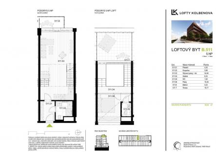 . | Prodej bytu, 2+kk, 65 m²