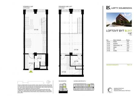 . | Prodej bytu, 2+kk, 77 m²