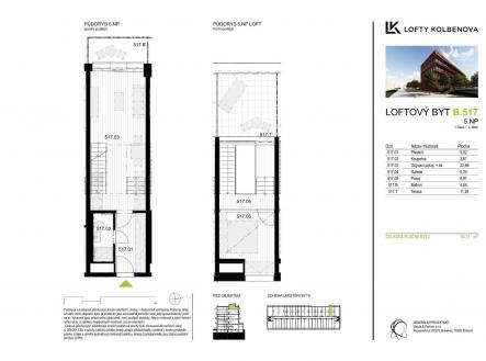 . | Prodej bytu, 2+kk, 49 m²