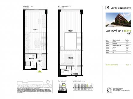 . | Prodej bytu, 3+kk, 82 m²