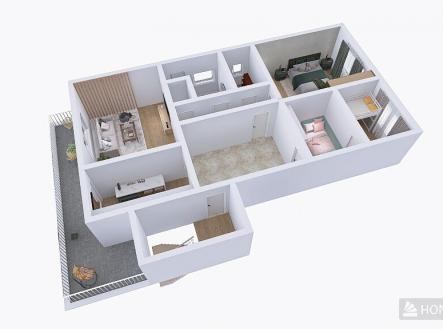 1. patro domu | Prodej - dům/vila, 196 m²