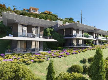 Perspective Vue En Biais Villas Droite | Prodej - dům/vila, 120 m²