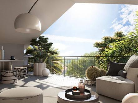 terrace | Prodej bytu, 3+kk, 64 m²