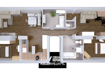 Výstup 1a půdorys (1) | Prodej bytu, 4+kk, 98 m²