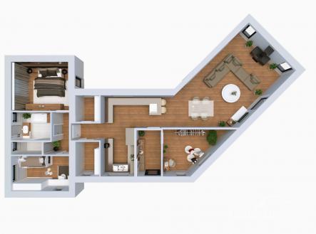 Půdorys 2a | Prodej - dům/vila, 120 m²