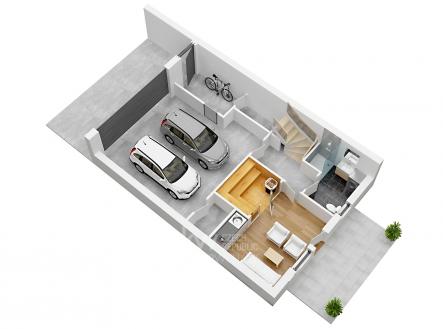 Suchdol_1PP_3D | Prodej bytu, 4+kk, 218 m²