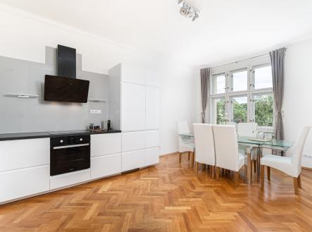 Kuchyně s jídelnou | Pronájem bytu, 3+kk, 103 m²