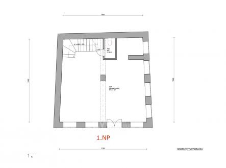 DomeK 1.NP | Pronájem - kanceláře, 105 m²