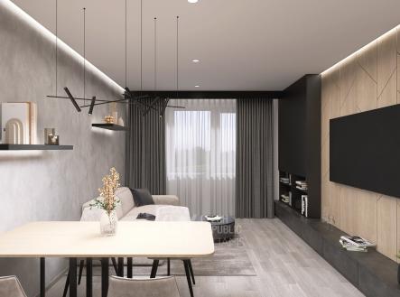 Vizualizace_6 | Prodej bytu, 2+kk, 50 m²