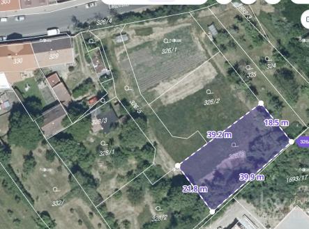 Snímek obrazovky 2025-04-22 v 11.59.09 | Prodej - pozemek pro bydlení, 921 m²