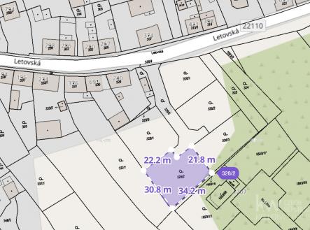 Snímek obrazovky 2025-04-22 v 11.46.39 | Prodej - pozemek pro bydlení, 1 066 m²